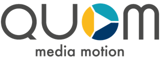 QUOM media motion Logo
